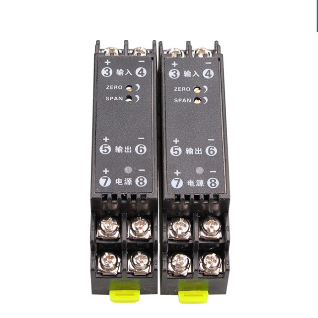 4-20 ma Analog Input Output Current To Voltage Convert 4-20ma Rail Din Module 0-5v to 4-20ma Signal Isolator