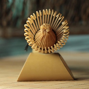 Fouet à matcha en <span class=keywords><strong>bambou</strong></span> japonais 64, poudre de thé <span class=keywords><strong>vert</strong></span>, chasen, outils, ensembles à thé, accessoires pour thé <span class=keywords><strong>vert</strong></span> - Product Image 6