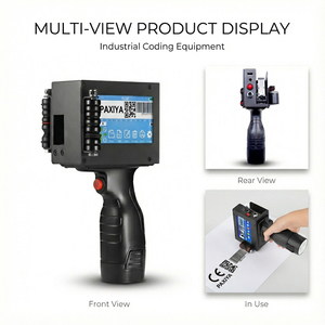 25.4mm <strong>Handheld</strong> <strong>Inkjet</strong> Printer for <strong>Date</strong> Coding Batch Number Used for Flex Material Paper Box Production <strong>Inkjet</strong> - Product Image 2
