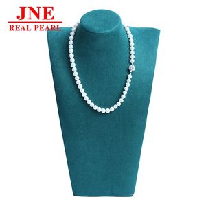 Regalo per la Festa della Mamma, Collana di Perle all'Ingrosso, Collana di 7 Perle Naturali d'Acqua Dolce per la Madre - Product Image 3