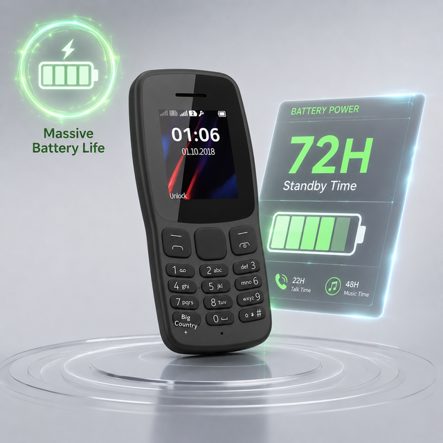 Low Price Wholesale Cell Phone Dual SIM Unlocked 1.8 Inch Basic Keypad Waterproof GSM Feature Phone for Sale