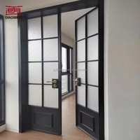 Porte en bois moderne, finition peinte simple, écologique, sur mesure, vente en gros d'usine, garantie 5 ans