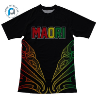 Pur hommes durable personnalisé séchage rapide Rasta Maori éruption cutanée pour hommes Reggae lion Compression à manches courtes t-shirt tatouage