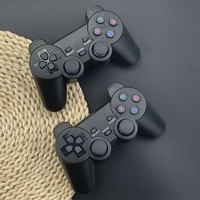 Manette de jeu sans fil double 2,4 G pour console de jeu 3D, dongle de jeu vidéo TV HD 4K en gros, émulateurs PS1