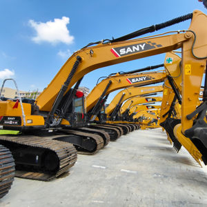 Excavadora usada SANY SY235C 24Ton con componentes de núcleo de rodamiento de caja de cambios de engranajes en Stock para venta y entrega global SY245H SY215C - Product Image 1