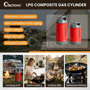 Bouteille de gaz GPL composite pour la cuisson à domicile, barbecue extérieur, gaz domestique, hôtel - Product Image 1