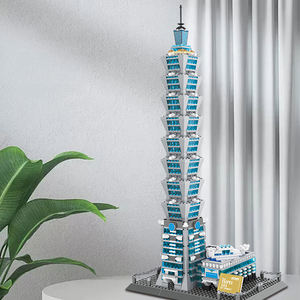Wange 5221, Bloques de Construcción del Edificio Taipei 101, Modelo de Atracciones de China, Juego de Bloques de Plástico Educativos para Niños - Product Image 2