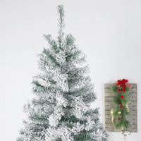 Arbre de Noël décoratif de neige de poudre blanche en gros