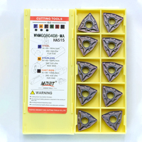 Herramientas de Corte CNC de Alta Calidad, Insertos de Carburo WNMG 080408 para Torneado Externo en Acero Inoxidable