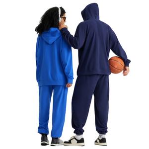 Sudaderas con capucha bordadas con impresión personalizada para hombre, sudaderas cómodas con cremallera de punto de otoño - Product Image 6