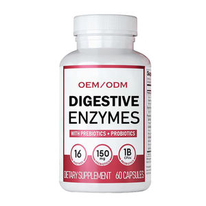 High Potency Compound Digestive Enzyme Capsules with Pancreatin & <b>Bear</b> Deoxycholic Acid for Bloating & Indigestion Relief - Product Image 1