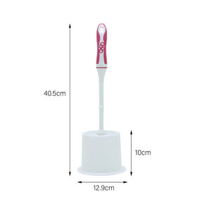 Soporte de Plástico para Cepillo de Inodoro, Moderno, Eliminador de Suciedad para el Hogar, Base para Cepillo de WC, Juego de Limpiador y Soporte para Inodoro, Hecho en China - Product Image 3