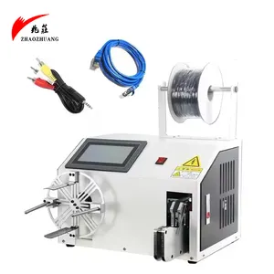 XC-20A-1 Semi-automatic Wire Winding Binding Machine High Efficiency Save Labor Force For 8 And 0 Shape For Usb Copper Wire Line