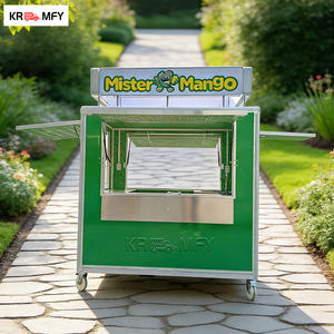 Remolque de Comida Móvil Multifuncional para Venta de Dulces y Hot Dogs, Remolque KR-220 Totalmente Equipado con 1 Año de Garantía - Product Image 5