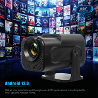 Nouveau projecteur portable intelligent HY320 Mini pour cinéma maison, 1080P LED, lecteur multimédia vidéo en streaming, 300 lumens HY300