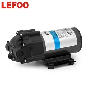 LEFOO 소형 부스터 펌프 50gdp ro dc 모터 물 다이어프램 펌프 24 볼트