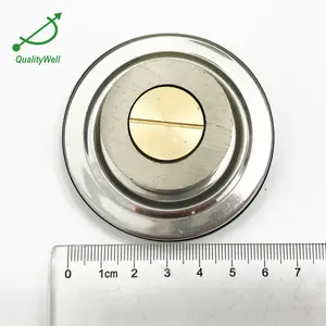 Surface Pipe Thermometer Bimetal Grill Dual Magnet Surface Thermometer Measure Pipe Temperature