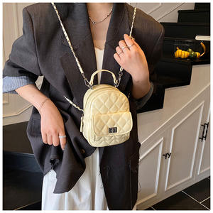 กระเป๋าใบเล็กลายยอดนิยมสำหรับผู้หญิงกระเป๋าเป้สะพายหลัง2025ลายสก๊อตประดับเพชรเทรนด์เรียบง่ายใหม่ฤดูร้อน - Product Image 2