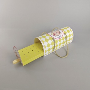Sunshine Portable Cake Pop Packaging Holder <b>Boxes</b> Lollipop Display Stand With Cover Candy Apple <b>Boxes</b> With Hole - Product Image 1