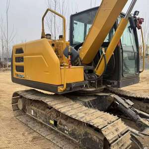 Excavadora con Motor Giratorio para Niños, Excavadora con Acoplador Hidráulico Rápido - Product Image 1