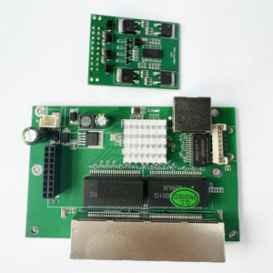 5 cổng <span class=keywords><strong>Gigabit</strong></span> Ethernet chuyển đổi PCB PoE chuyển đổi mô-đun Máy tính để bàn mạng chuyển đổi Board 1000Mbps - Product Image 3