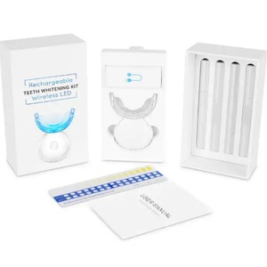 Kit de blanchiment dentaire électrique en forme de U avec logo personnalisé, blanchisseur de dents rechargeable par USB pour les soins dentaires à domicile - Product Image 6
