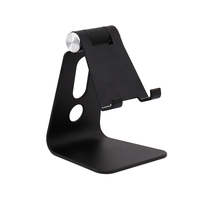 Nouveau design support de bureau Portable support de téléphone réglable tablette alliage métal aluminium support de téléphone portable pour ipad