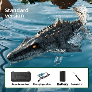 Jouet animal réaliste <span class=keywords><strong>Mosasaur</strong></span> télécommandé de natation de l'eau de pulvérisation Rc - Product Image 6