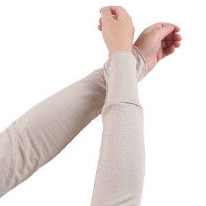 Mangas Largas de Algodón Modal Elástico de Color Liso para Mujer, Novedad, Protección Solar Étnica, Venta al por Mayor - Product Image 6