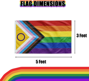 <span class=keywords><strong>Bandera</strong></span> Arcoíris para Exteriores, Colores Vibrantes, Poliéster con Doble Costura, <span class=keywords><strong>Bandera</strong></span> <span class=keywords><strong>LGBT</strong></span> Bisexual, Lésbica, Gay, Transgénero - Product Image 4