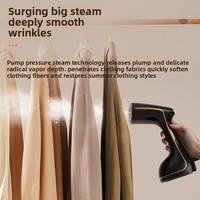 Défroisseur Vapeur Portable 1500W pour Vêtements, Fer à Repasser Électrique Domestique à Main, Brosse Vapeur, Fer Plat, Réservoir 250ml, Vente en Gros OEM