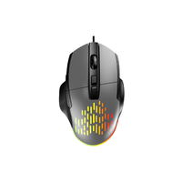 Souris sans fil RVB rétroéclairée neuve d'usine OEM, 7 touches, pour DPI 800/1200/1600, design ergonomique pour jeux
