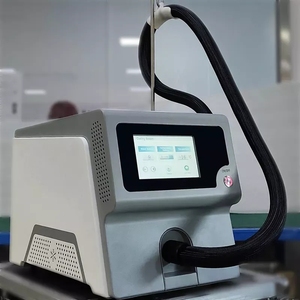 Dernière génération <span class=keywords><strong>de</strong></span> machine <span class=keywords><strong>de</strong></span> refroidissement cutané à air froid pour la <span class=keywords><strong>réduction</strong></span> <span class=keywords><strong>de</strong></span> la douleur lors du traitement <span class=keywords><strong>de</strong></span> l'élimination des tatouages - Product Image 5