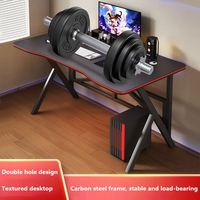 Table d'ordinateur de jeu pour cybercafé, durable, robuste et pratique, idéale pour chambre d'étudiant et étude