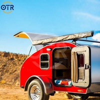 Petite caravane tout-terrain, remorque de camping-car, caravane Mink Campers, caravane teardrop