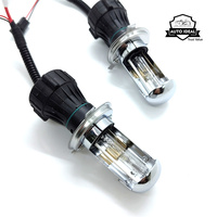 Venta caliente HID Xenon Head Lights High Power 12V 55W 6000K High Low Beam Auto Bulbs H Lámpara de coche
