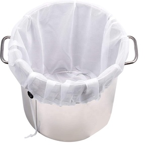 New Arrival <b>Extra</b> <b>Large</b> 26\" x 22\" Reusable Cold Brew Wine Straining Bag Home Brewing Hops Making Drawstring Packaging <b>Printing</b> - Product Image 1