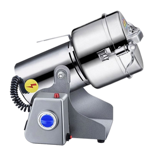 Moulin à épices électrique domestique automatique 800g 1000g 2500g, machine à moudre les aliments secs en poudre, machine à broyer les épices et le poivre - Product Image 1