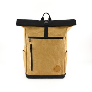 Wholesale Custom Logo PPB046 German Washable Kraft Paper Promotion Gifts Laptop Backpack Men Women Laptop Backpack in Stock