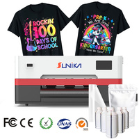 Mini bureau numérique A3 transfert de chaleur DTF 330mm largeur d'impression avec imprimante d'étiquettes à jet d'encre Flexible Epson F1080-A1