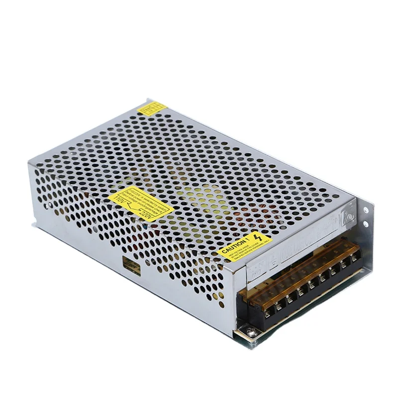 Новинка 2021, тонкий источник питания постоянного тока 5 В, 12 В, 10 А для светодиодного дисплея, светодиодный светильник для выращивания