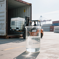 Livraison Rapide 99% Éthylène Glycol MEG Qualité Industrielle Antigel Liquide de Refroidissement pour Moteur Automobile Système CVC Fluide de Transfert de Chaleur