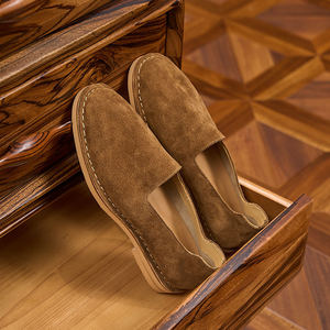 Nouvelles Chaussures Décontractées Homme en Daim Véritable Italien, Mocassins en Velours de Marque, Qualité Supérieure, Style Bateau Durable - Product Image 4