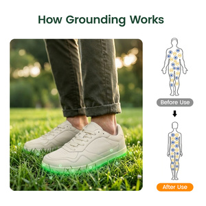 Scarpe con Suola Conduttiva per Viaggi e Benessere, Calzature Earthing per Uomo e Donna, Connessione Naturale in Movimento - Product Image 3