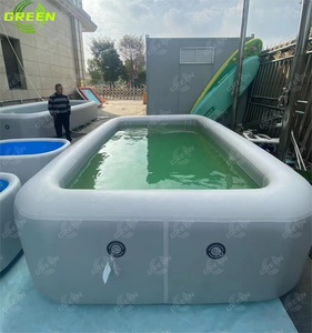 Inflatable nổi nền tảng hồ bơi thuyền bến cảng nước nệm nổi phao Dock nền tảng hồ bơi với chỗ ngồi - Product Image 4