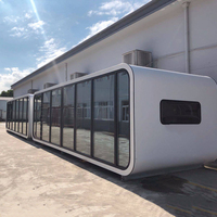 Maisons préfabriquées à succès : Bungalow modulaire en structure acier, panneaux sandwich étanches, pour hôtel, cabane Apple ou bureau