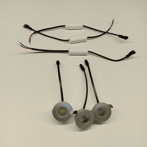 <span class=keywords><strong>Kit</strong></span> de <span class=keywords><strong>mini</strong></span>-<span class=keywords><strong>spot</strong></span> encastré <span class=keywords><strong>LED</strong></span> 1W en aluminium, trou de découpe de 27 mm pour pergola et véranda - Product Image 5