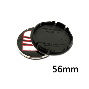 Tapas de cubo de rueda de 56mm, 60mm, 63mm, 65mm, 68mm para coche, tapas centrales para <span class=keywords><strong>Seat</strong></span> Leon FR Cupra Ibiza <span class=keywords><strong>Altea</strong></span> Exeo Formula, emblema con logo - Product Image 2