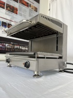 Mesin Oven Panggangan Salamander Listrik dengan Pengaturan Ketinggian, Peralatan Dapur Komersial dari Produsen Libermann