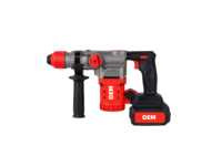 Marteau perforateur rotatif sans fil sans balais, batterie lithium, perceuse électrique 26 mm, 3 fonctions (perçage, poinçonnage, sculpture), outil électrique OEM